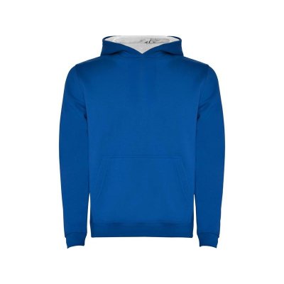 Толстовка с капюшоном Urban детская, королевский синий/белый