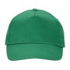 Бейсболка Memphis 5-ти панельная 165 гр, зеленый