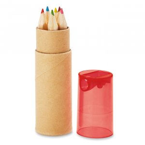6 цветных карандашей, PETIT LAMBUT