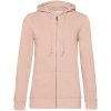 Толстовка на молнии с капюшоном женская BNC Inspire (Organic), розовая