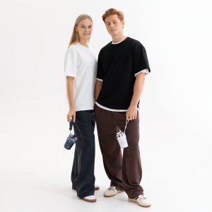 Футболка унисекс RUST, 240 гр., черная, размер XXXL