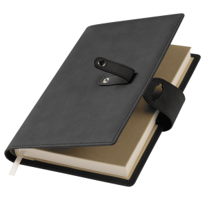 Ежедневник-портфолио Passage NEO недатированный в подарочной коробке, черный