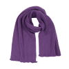 Шарф Forges вязаный, фиолетовый