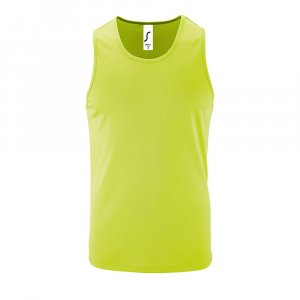 Майка мужская Sporty TT Men, зеленое яблоко Майка мужская Sporty TT Men, зеленое яблоко