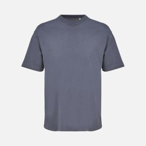 Футболка оверсайз мужская Boxy Men, темно-серая (графит)