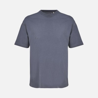 Футболка оверсайз мужская Boxy Men, темно-серая (графит)