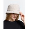 Панама Bucket двусторонняя, темно-серая с бежевым