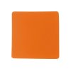 ПАТЧ КВАДРАТ soft-touch (оранжевый ) 5,5 х 5,5 см