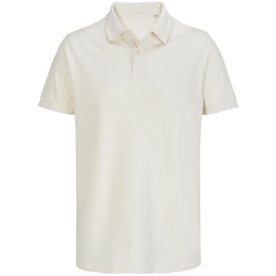 Рубашка поло унисекс Pacific, светло-бежевая (неокрашенная)