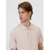 Рубашка поло унисекс Pacific, бежевая (льняная)