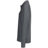 Рубашка поло унисекс с длинным рукавом Pacific LSL, темно-серая (графит)