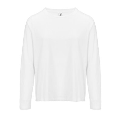 Футболка с длинным рукавом женская Monarch Women, белая