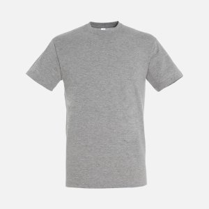 Футболка унисекс Titan, серый меланж