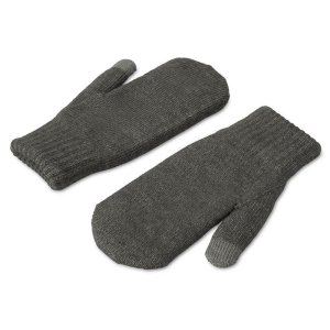 Варежки Dunant, темно-серый меланж Варежки Dunant, темно-серый меланж