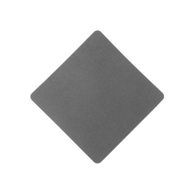 ПАТЧ РОМБ nubuk (серый) 7,6 х 7,6 см