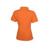 Calgary женская футболка-поло с коротким рукавом, оранжевый