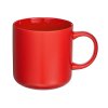 Кружка матовая Rita, 410мл, красный