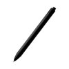 Ручка пластиковая с текстильной вставкой Kan, черный