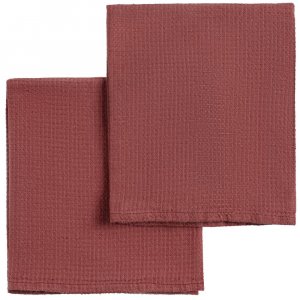 Набор полотенец Fine Line, красный Набор полотенец Fine Line, красный