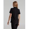 Рубашка поло женская Sunset, черная