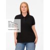 Рубашка поло женская Virma Premium Lady, черная