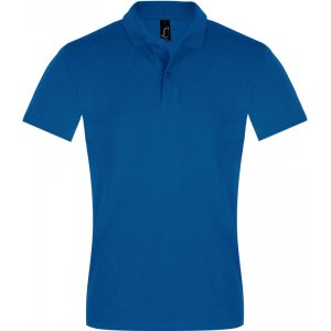 Рубашка поло мужская Perfect Men 180 ярко-синяя Рубашка поло мужская Perfect Men 180 ярко-синяя