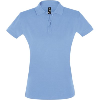 Рубашка поло женская Perfect Women 180 голубая