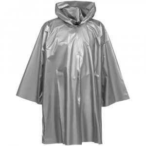 Дождевик-плащ CloudTime, серебристый Дождевик-плащ CloudTime, серебристый