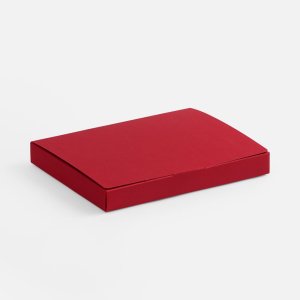 Коробка самосборная Flacky, темно-красная Коробка самосборная Flacky, темно-красная