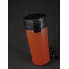 Термостакан с ситечком No Leak Infuser, оранжевый
