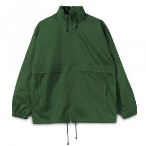 Ветровка из нейлона Surf 210, зеленая Ветровка из нейлона Surf 210, зеленая