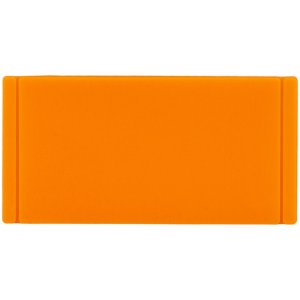 Лейбл из ПВХ Dzeta, S, оранжевый неон