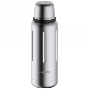 Термос Flask 470, вакуумный, стальной матовый