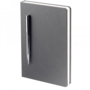 Ежедневник Magnet Shall, недатированный, серый Ежедневник Magnet Shall, недатированный, серый