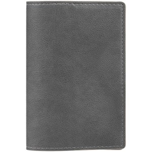 Обложка для паспорта Petrus, серая Обложка для паспорта Petrus, серая