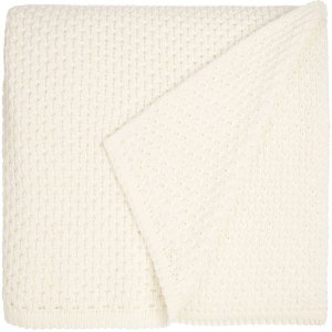 Плед Serenita, молочно-белый Плед Serenita, молочно-белый