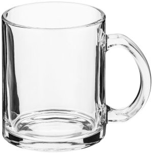 Кружка Clari для сублимационной печати, прозрачная Кружка Clari для сублимационной печати, прозрачная