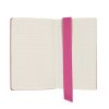 Бизнес-блокнот А5"Provence", розовый , мягкая обложка, в клетку
