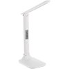 Настольная лампа с часами и календарем Office Torch ver.2, белая Настольная лампа с часами и календарем Office Torch ver.2, белая