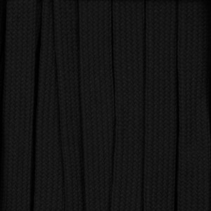 Плоский шнур Cord L, черный, 140 см