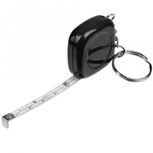 Брелок c рулеткой Metric, черный Брелок c рулеткой Metric, черный