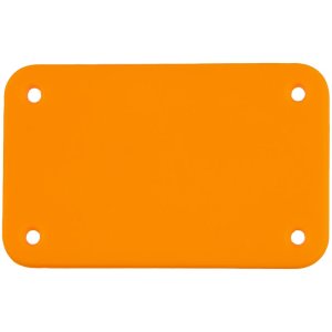 Лейбл из ПВХ Kreta, S, оранжевый неон Лейбл из ПВХ Kreta, S, оранжевый неон