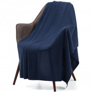 Плед Slumberland, синий (джинс) Плед Slumberland, синий (джинс)