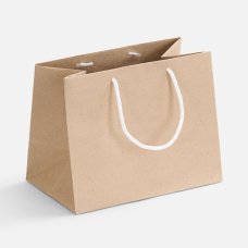 Пакет бумажный Stor, неокрашенный с белыми ручками Пакет бумажный Stor, неокрашенный с белыми ручками