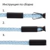 Наконечник для шнурка Nozzle, ver.2, серый