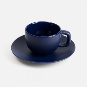 Чайная пара Stansa, темно-синяя