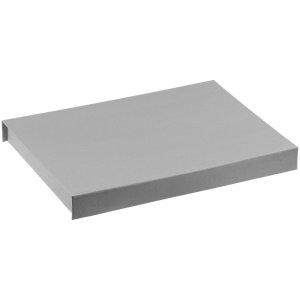 Коробка Roomy с ложементом под ежедневник и ручку, серая Коробка Roomy с ложементом под ежедневник и ручку, серая