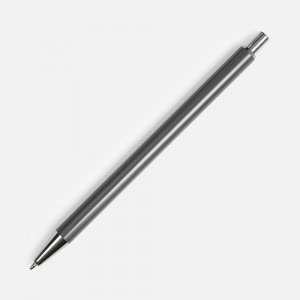 Ручка шариковая Slim Beam, серая