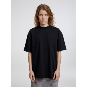 Футболка оверсайз унисекс Sideline, черная