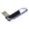 USB 2.0- флешка на 8 Гб в виде карабина, черный/серебристый